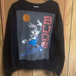 Bugs Bunny Black Sweatshirt
